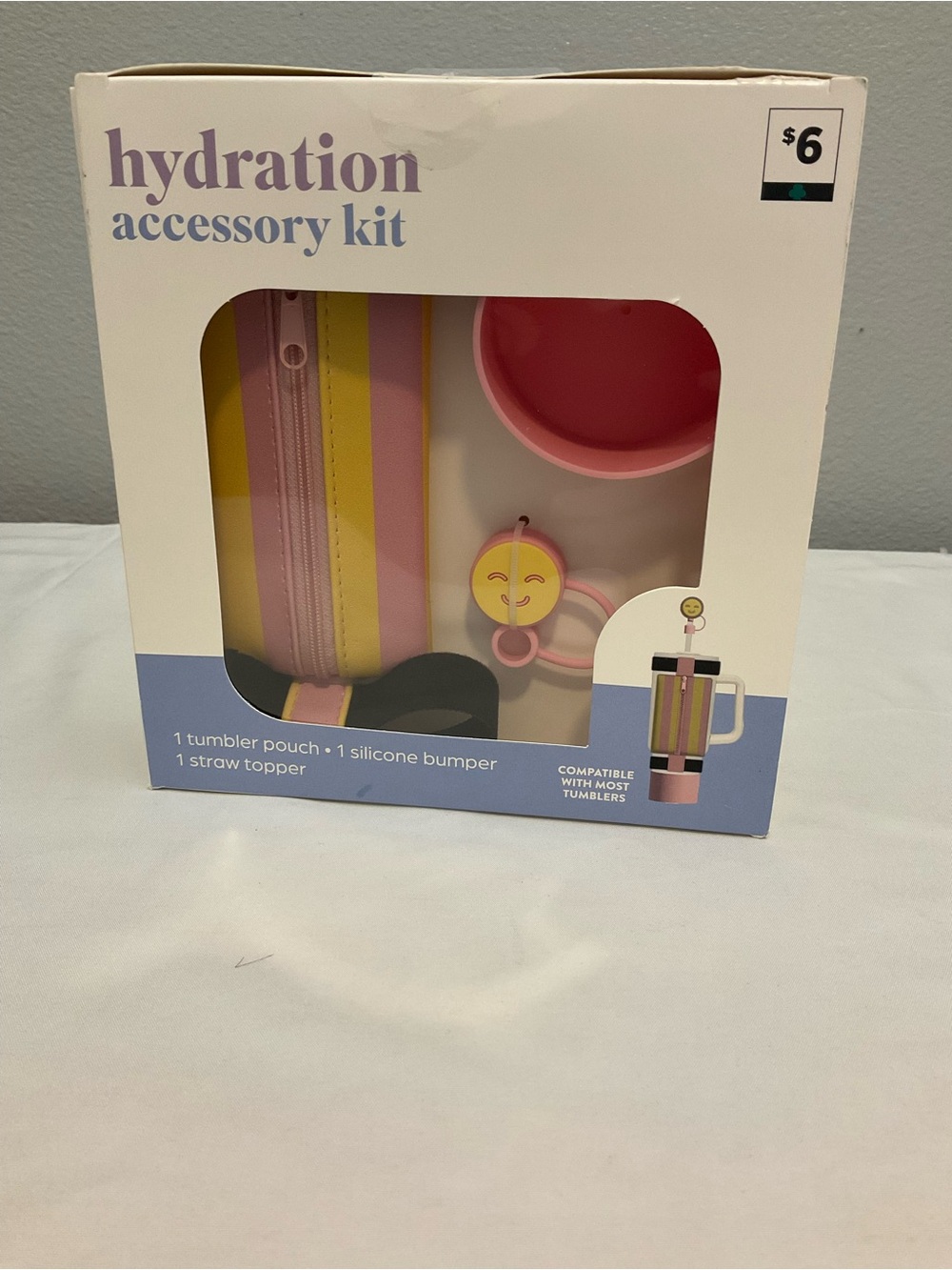 Ripe Kids Hydration Accessory Kit - Pink & Yellow